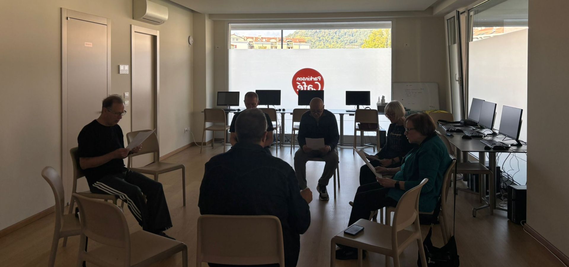 Logopedista al Parkinson Café